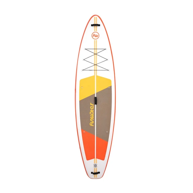 Доска для серфинга SUP FunWater SUPFW69B 3.35м Orange-White (0810143167900) - изображение 2