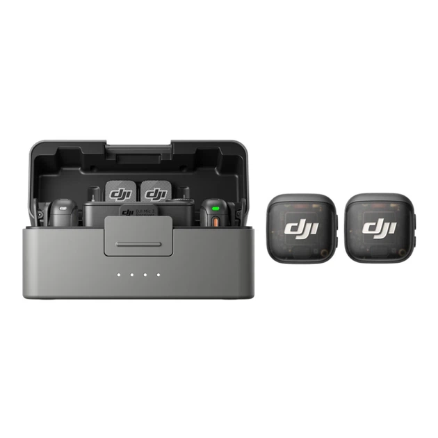 Микрофон DJI Mic 3 2 TX + 1 RX + Чехол (CP.RN.00000480.01) - Фото 2 Микрофон DJI Mic 3 2 TX + 1 RX + Чехол (CP.RN.00000480.01) - изображение 2
