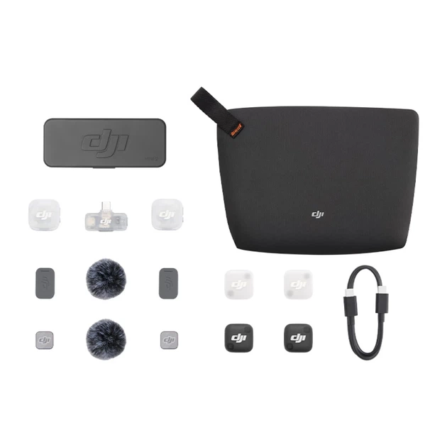 Микрофонная система DJI Mic Mini 2 2TX + 1RX + кейс (CP.RN.00000532.01) - Фото 1 Микрофонная система DJI Mic Mini 2 2TX + 1RX + кейс (CP.RN.00000532.01) - изображение 1