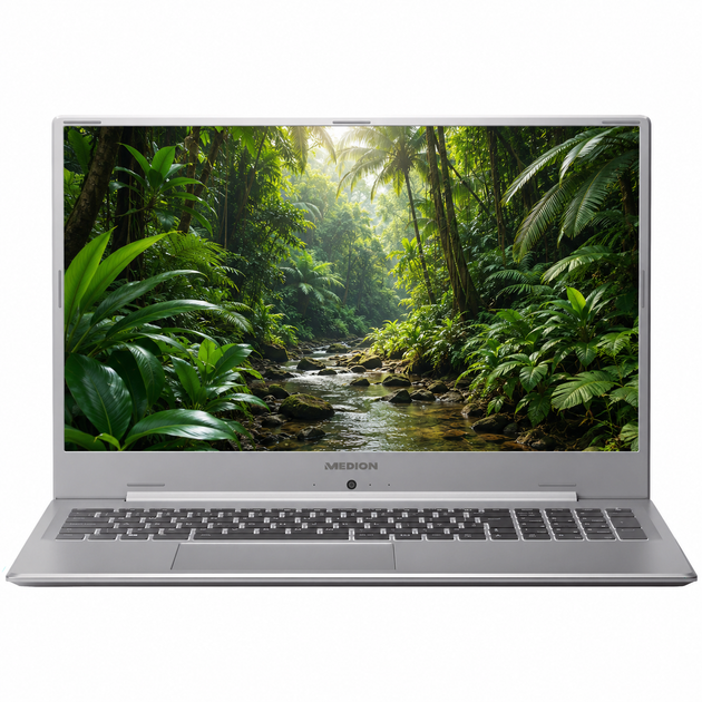 Ноутбук 17,3" Medion (Lenovo Group) Akoya S17403 | Intel Core i7-10510U | IPS (1920x1080) FullHD | RAM 8 ГБ | SSD 1 ТБ | Intel Graphics | Метал | Win11 (5357) - Уценка - изображение 2