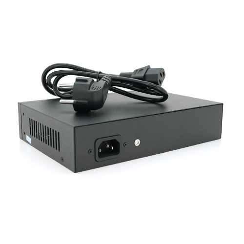 POE коммутатор Merlion 6 POE 10/100 + 2 RJ45 10/100 встроенный блок питания 52V 1.45A - изображение 3