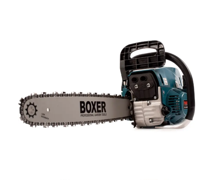 Бензопила BOXER BX-102 шина 45 см, 2 шини в комплекті, двигун 52 см³, бак 0,55 л - зображення 3