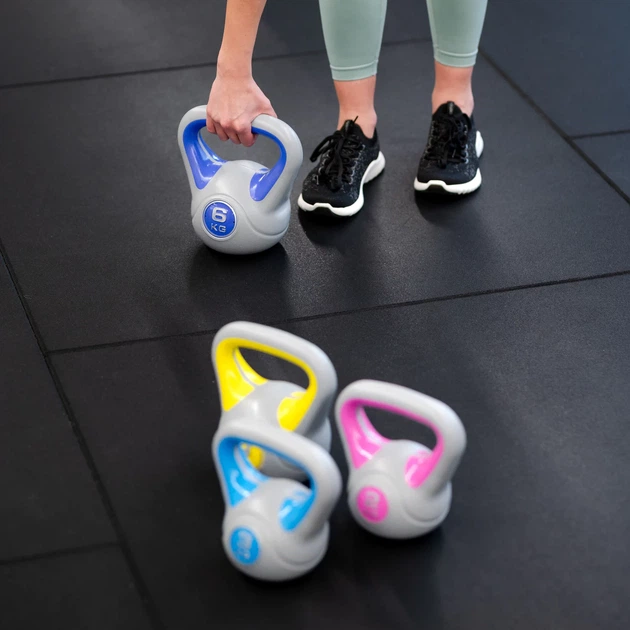 Гиря Gymtek 6 кг Фіолетова (5907766662464) - Фото 7 Гиря Gymtek 6 кг Фіолетова (5907766662464) - зображення 7