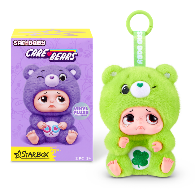Коллекционная мягкая игрушка‑сюрприз Star box Sad Baby Серия Care Bears (17903UQ1) - изображение 5