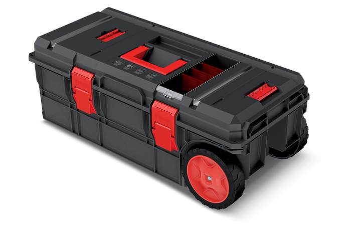 Ящик для инструментов на колесах Kistenberg X BLOCK WAGON LOG 80 KXB8040WF - Фото 7 Ящик для инструментов на колесах Kistenberg X BLOCK WAGON LOG 80 KXB8040WF - изображение 7