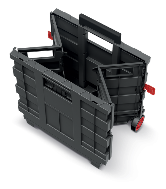 Ящик для инструмента раскладной на колесах до 25кг. Kistenberg CART T KCT4040 - Фото 3 Ящик для инструмента раскладной на колесах до 25кг. Kistenberg CART T KCT4040 - изображение 3