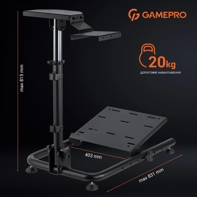 Ігрове крісло кокпіт GamePro RS021 - изображение 11