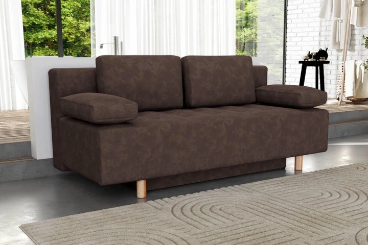 Прямий диван MÜNGER Sofa Bequem 192x92x80, з механізмом єврокнижка, з оббивкою з тканини Аляска 28 - Фото 1 Прямий диван MÜNGER Sofa Bequem 192x92x80, з механізмом єврокнижка, з оббивкою з тканини Аляска 28 - зображення 1