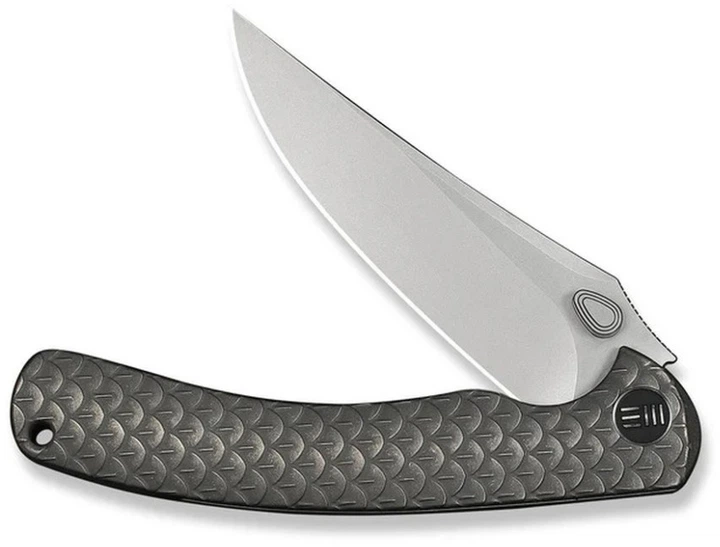 Нож складной туристический Weknife Dracarys 9.1 см Böhler M390 / 6AL4V Серый (WE25061B-1) - Фото 7 Нож складной туристический Weknife Dracarys 9.1 см Böhler M390 / 6AL4V Серый (WE25061B-1) - изображение 7