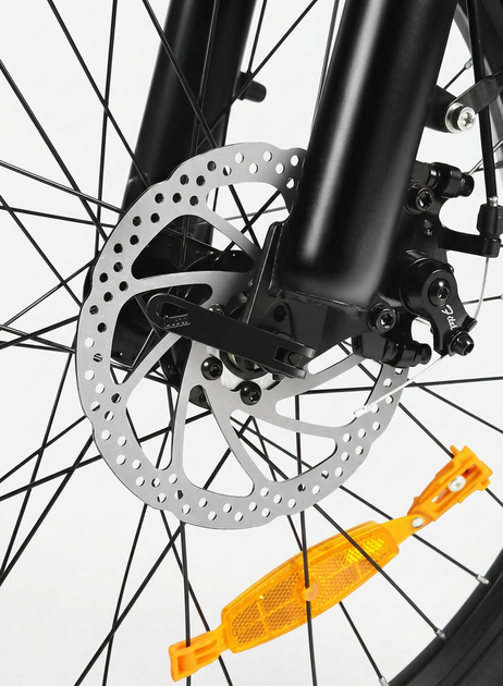 Велосипед електричний потужний складний електро фетбайк для дорослих fatbike з фарою корзиною та крилами жіночий чоловічий електровелосипед з широкими колесами для міста села Shimano на акумуляторі 750W 48V 13Ah LOTDM20 SAMEBIKE Чорний глянсовий 73889 - Фото 13 Велосипед електричний потужний складний електро фетбайк для дорослих fatbike з фарою корзиною та крилами жіночий чоловічий електровелосипед з широкими колесами для міста села Shimano на акумуляторі 750W 48V 13Ah LOTDM20 SAMEBIKE Чорний глянсовий 73889 - зображення 13