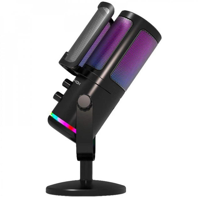 Игровой микрофон Proove Gryphon RGB конденсаторный USB Type-C - Фото 3 Игровой микрофон Proove Gryphon RGB конденсаторный USB Type-C - изображение 3