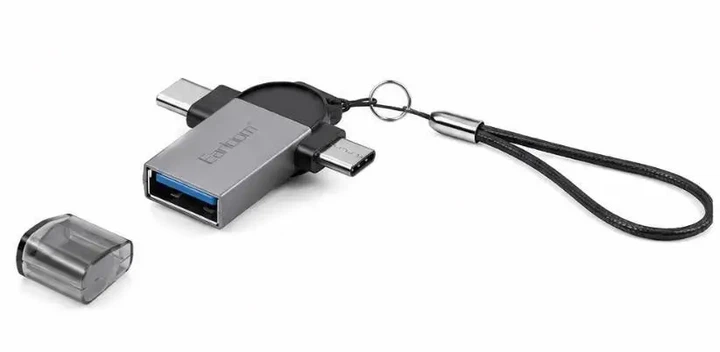 Переходник OTG Earldom ET-OT93 3-в-1 USB 3.0 на USB Type-C и Micro USB, универсальный адаптер для смартфона, планшета, ноутбука - Фото 5 Переходник OTG Earldom ET-OT93 3-в-1 USB 3.0 на USB Type-C и Micro USB, универсальный адаптер для смартфона, планшета, ноутбука - изображение 5