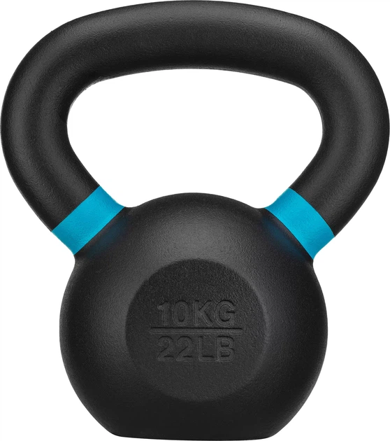 Гиря Gymtek G-42589 чавунна 10 кг Чорна (5905884425893) - Фото 1 Гиря Gymtek G-42589 чавунна 10 кг Чорна (5905884425893) - зображення 1