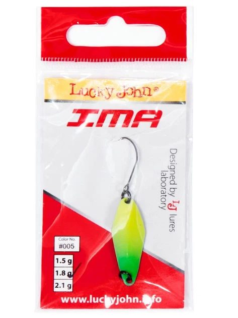 Блесна колеблющаяся Lucky John TR IMA 29мм 1,8г цвет 5 для ловли форели - изображение 3