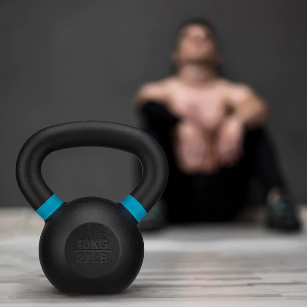 Гиря Gymtek G-42589 чавунна 10 кг Чорна (5905884425893) - Фото 13 Гиря Gymtek G-42589 чавунна 10 кг Чорна (5905884425893) - зображення 13