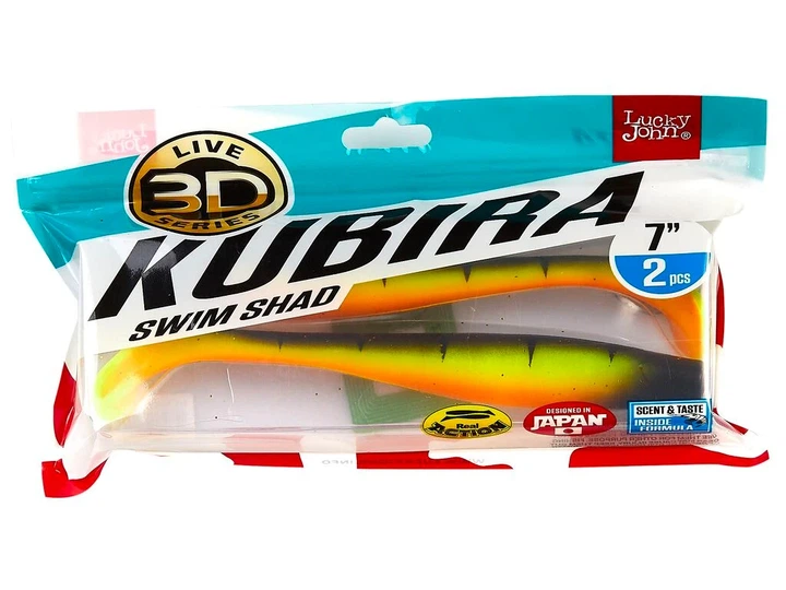 Віброхвіст KUBIRA SWIM SHAD 7,0in PG14 м'яка приманка 2 шт (набір 2 шт) - Фото 3 Віброхвіст KUBIRA SWIM SHAD 7,0in PG14 м'яка приманка 2 шт (набір 2 шт) - зображення 3
