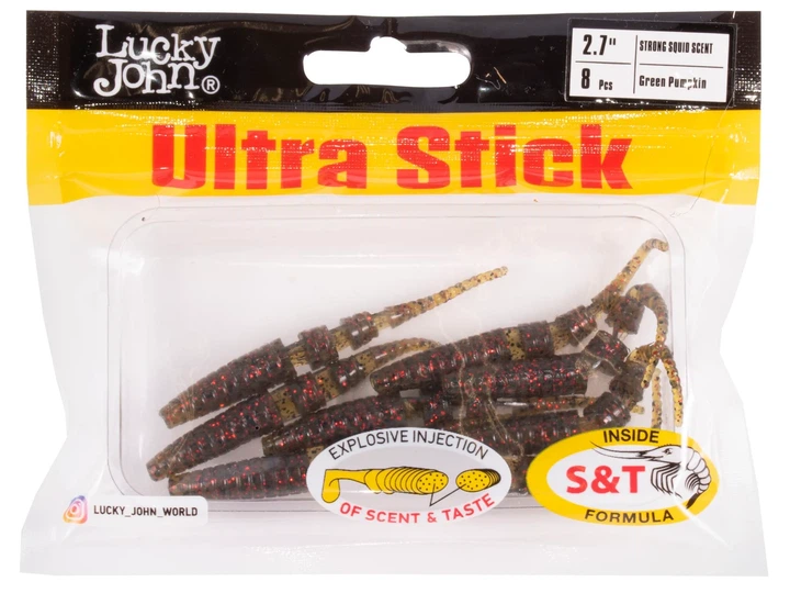 Слаги їстівні пасивні LJ Pro Series ULTRA STICK 2,7in PA03 еластичний матеріал 8 шт (набір 8 шт) - зображення 2