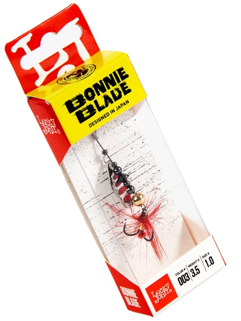 Блесна вращающаяся Lucky John Bonnie Blade 3,5 г латунь цвет 003 - изображение 3