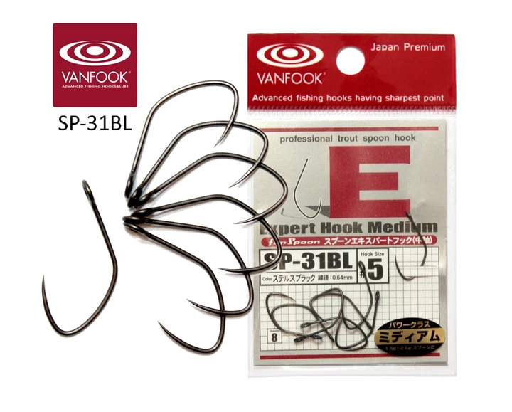 Крючок Vanfook SP-31BL одинарный безбородый #07 8шт сталь - Фото 1 Крючок Vanfook SP-31BL одинарный безбородый #07 8шт сталь - изображение 1