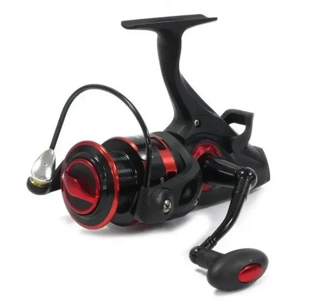 Катушка безынерционная Salmo Elite BAITFEEDER 7 3000FD 6+1 подшипников карбопласт черная - изображение 2
