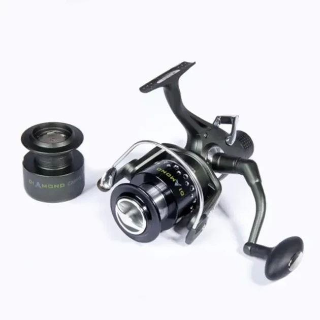 Катушка безінерційна Salmo DIAMOND CARP 5 з бейтранером карбопласт чорна - Фото 3 Катушка безінерційна Salmo DIAMOND CARP 5 з бейтранером карбопласт чорна - зображення 3