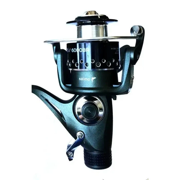 Катушка безінерційна Salmo DIAMOND CARP 5 з бейтранером карбопласт чорна - Фото 5 Катушка безінерційна Salmo DIAMOND CARP 5 з бейтранером карбопласт чорна - зображення 5