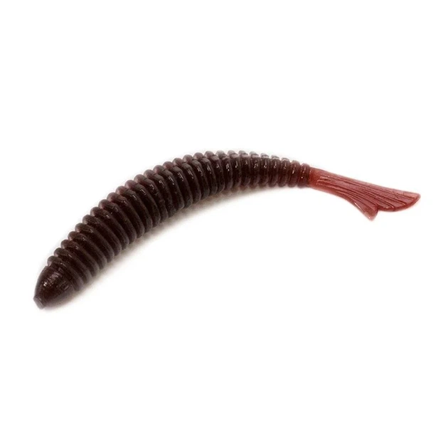 Слаг Bait Breath Fish Tail Ringer 2" 135 Cola Color мягкая приманка 10 шт (набор 10 шт) - Фото 1 Слаг Bait Breath Fish Tail Ringer 2" 135 Cola Color мягкая приманка 10 шт (набор 10 шт) - изображение 1