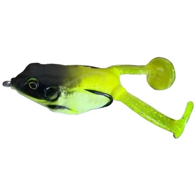Приманка-жаба Lucky John Freddy Frog 3D 21 г силикон цвет 010 6 шт - изображение 2