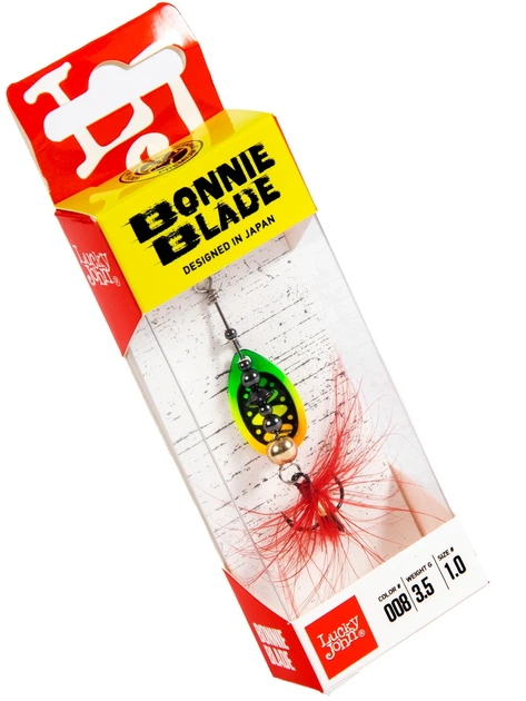 Блесна оберталка Lucky John Bonnie Blade 3,5 г латунь цвет 008 - Фото 3 Блесна оберталка Lucky John Bonnie Blade 3,5 г латунь цвет 008 - изображение 3