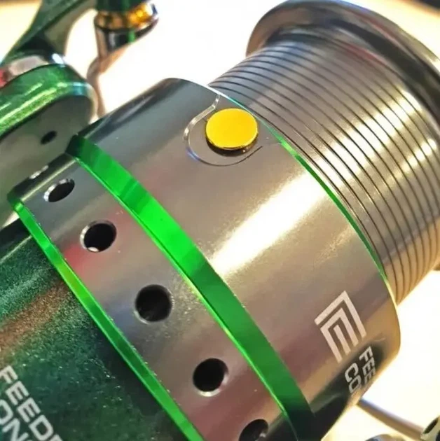 Катушка безынерционная Feeder Concept TURNAMENT 5000FD передний фрикцион латунь 449 г - изображение 10