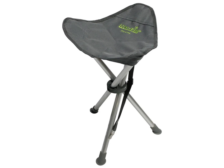 Складной стул Norfin ODDA 100 кг алюминий 31x31x43 см черный 600D polyester - Фото 1 Складной стул Norfin ODDA 100 кг алюминий 31x31x43 см черный 600D polyester - изображение 1