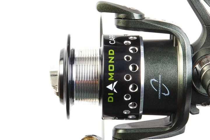 Катушка безінерційна Salmo Diamond CARP 5 4000BR карбопластова 4000 4+1 передній фрикціон - зображення 2