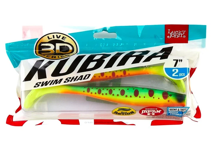Віброхвіст KUBIRA SWIM SHAD 7,0in PG01 м'яка приманка 2 шт (набір 2 шт) - Фото 3 Віброхвіст KUBIRA SWIM SHAD 7,0in PG01 м'яка приманка 2 шт (набір 2 шт) - зображення 3