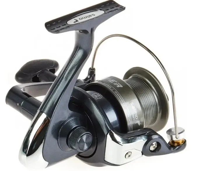 Котушка безінерційна Salmo Sniper FEEDER 5000FD/2250FD чорна - Фото 4 Котушка безінерційна Salmo Sniper FEEDER 5000FD/2250FD чорна - зображення 4