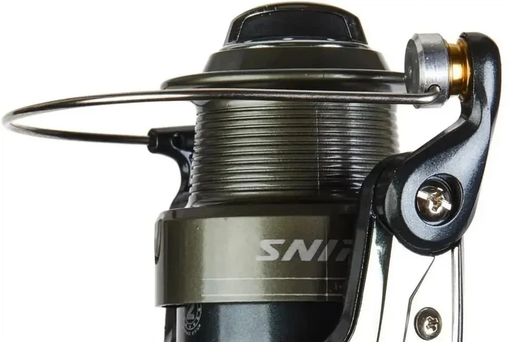 Котушка безінерційна Salmo Sniper FEEDER 5000FD/2250FD чорна - Фото 8 Котушка безінерційна Salmo Sniper FEEDER 5000FD/2250FD чорна - зображення 8