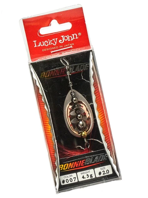 Блесна вращающаяся Lucky John Bonnie Blade 4,3 г латунь цвет 007 - Фото 3 Блесна вращающаяся Lucky John Bonnie Blade 4,3 г латунь цвет 007 - изображение 3