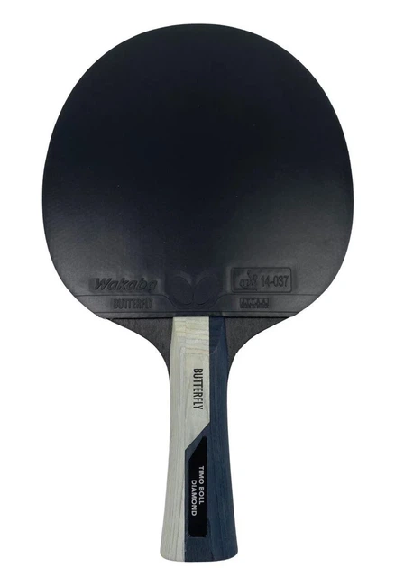Ракетка для настільного тенісу Butterfly Timo Boll Diamond 1,8 мм чорна - Фото 3 Ракетка для настільного тенісу Butterfly Timo Boll Diamond 1,8 мм чорна - зображення 3