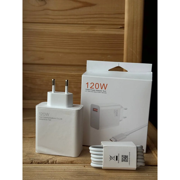 Сетевое Зарядное Устройство (Блок Питания) 120 Вт + Кабель USB (Plug 120 WAND AND 221) - Фото 1 Сетевое Зарядное Устройство (Блок Питания) 120 Вт + Кабель USB (Plug 120 WAND AND 221) - изображение 1
