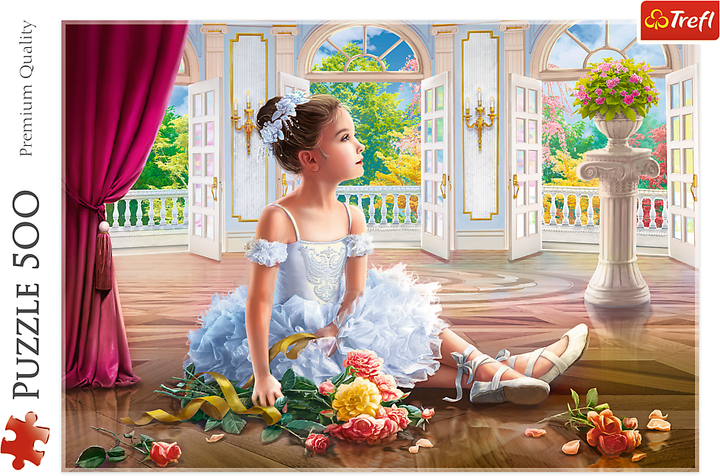 Puzzle Trefl Mała Baletnica 500 elementów (5900511373516) - Zdjęcie 3 Puzzle Trefl Mała Baletnica 500 elementów (5900511373516) - obraz 3