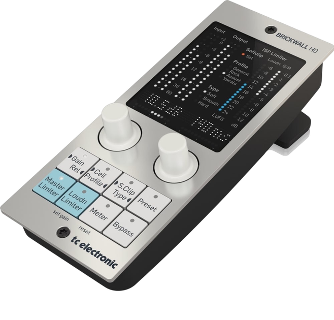 Плагін пікового лімітера з апаратним USB-контролером TC Electronic Brickwall HD-DT (4033653131032) - зображення 2