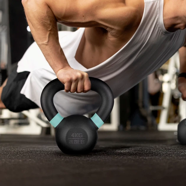 Гиря Gymtek G-42586 чавунна 4 кг Чорна (5905884425862) - Фото 9 Гиря Gymtek G-42586 чавунна 4 кг Чорна (5905884425862) - зображення 9