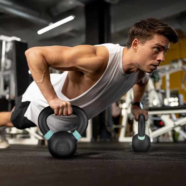 Гиря Gymtek G-42586 чавунна 4 кг Чорна (5905884425862) - Фото 10 Гиря Gymtek G-42586 чавунна 4 кг Чорна (5905884425862) - зображення 10