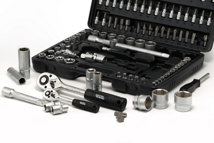 Набір інструментів MASTER TOOL 78-7108 108 шт. - Фото 2 Набір інструментів MASTER TOOL 78-7108 108 шт. - зображення 2