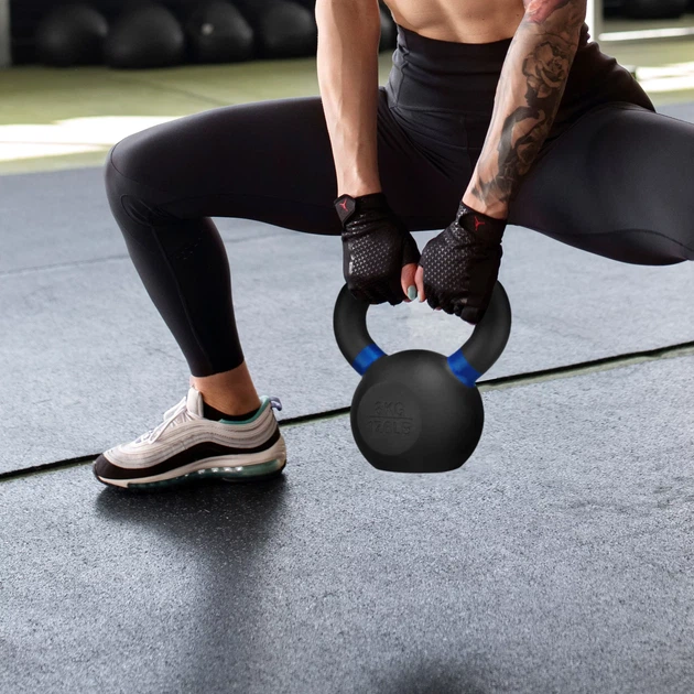 Гиря Gymtek G-42588 чавунна 8 кг Чорна (5905884425886) - Фото 7 Гиря Gymtek G-42588 чавунна 8 кг Чорна (5905884425886) - зображення 7