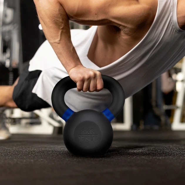 Гиря Gymtek G-42588 чавунна 8 кг Чорна (5905884425886) - Фото 10 Гиря Gymtek G-42588 чавунна 8 кг Чорна (5905884425886) - зображення 10