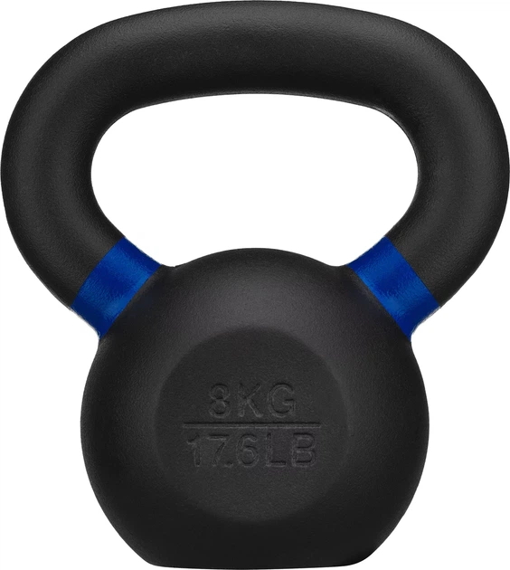 Гиря Gymtek G-42588 чавунна 8 кг Чорна (5905884425886) - Фото 1 Гиря Gymtek G-42588 чавунна 8 кг Чорна (5905884425886) - зображення 1
