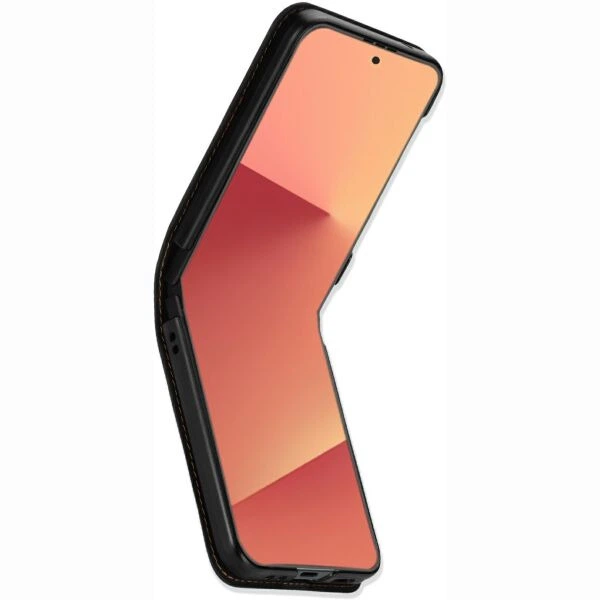 Защитный чехол Deexe Rhombus Card для Samsung Galaxy Flip 8 - Black - изображение 3