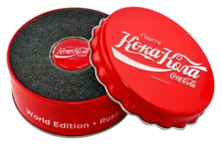 Колекційна срібна монета "Coca-Cola – Кока-Кола" 6 г 2020 рік - изображение 2