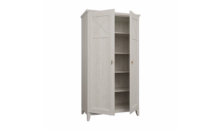 Шкаф 2д Miramare MMRS921 сосна белая - изображение 2