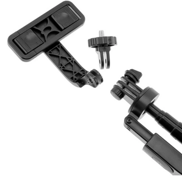 Монопод для селфі L05 зі штативом та Bluetooth-пультом для смартфона, Black - зображення 3